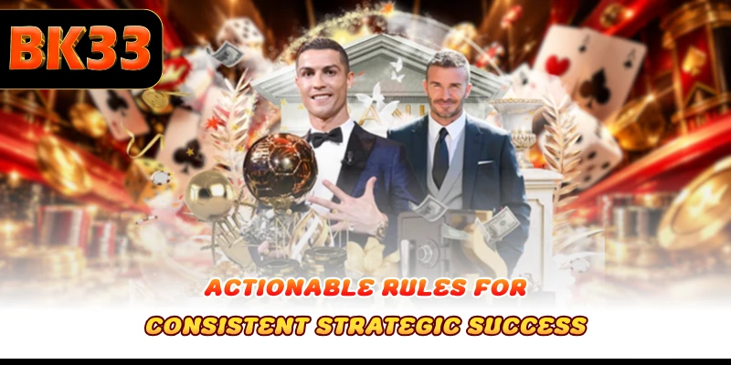 Actionable rules for consistent strategic success