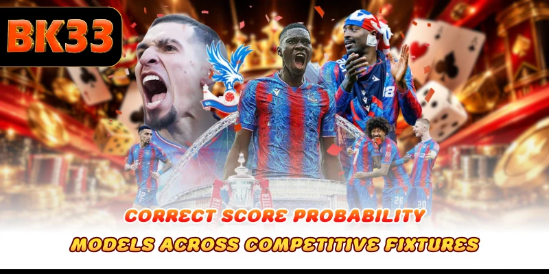 Correct score probability models across competitive fixtures