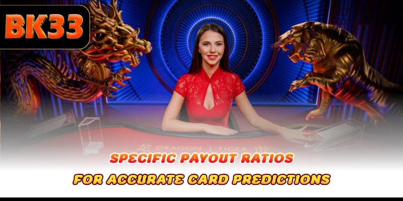Specific payout ratios for accurate card predictions